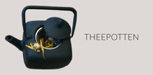 Gietijzeren theepot