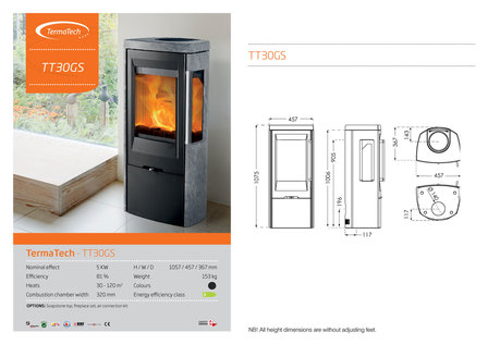 Technische specificaties TT30GS