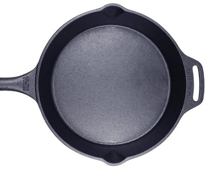 Skillet 25cm gietijzer De Kachelerij