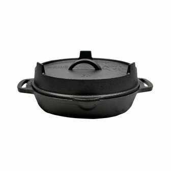Valhal Outdoor Deksel en Grill Skillet 25 cm