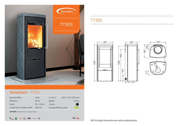 Technische specificatie TT30S