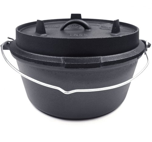 de kachelerij dutch oven 8L bovenkant valhal outdoor-