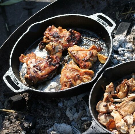 Grote Skillet Gietijzer VH