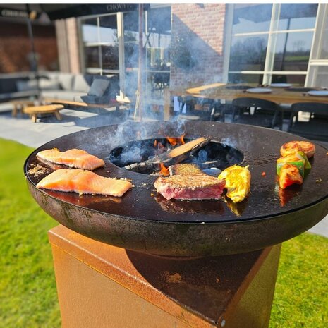 Plancha BBQ Cortenstaal Roest