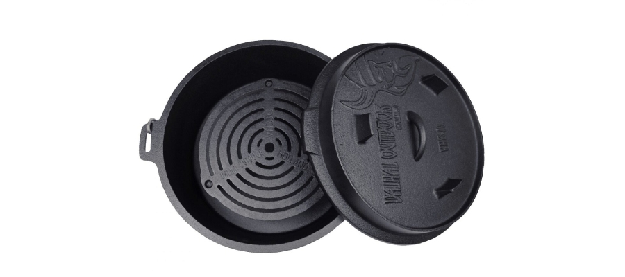 Dutch oven van het merk Valhal Outdoor.