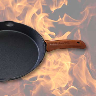 Hoes Steelpan / Skillet  Leder