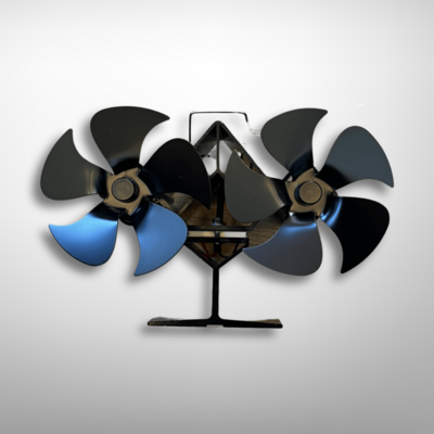 Kachelventilator dubbel 10 bladen