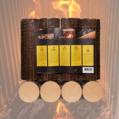 Houtbriketten Beukenhout Premium Plus Pakket